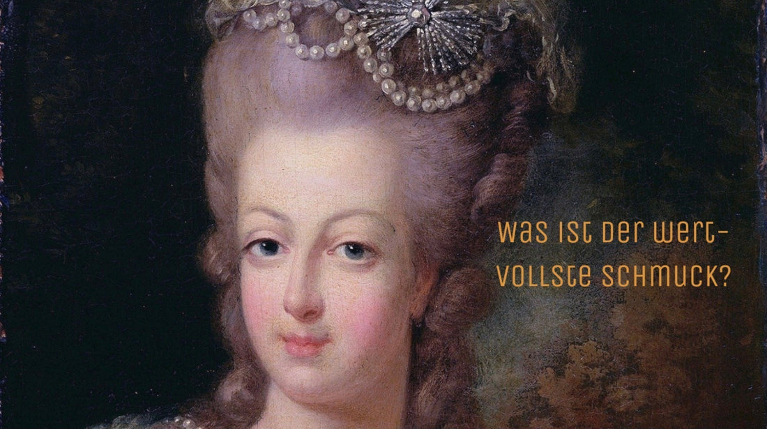Was ist der wertvollste Schmuck? Bild von Marie-Antoinette.